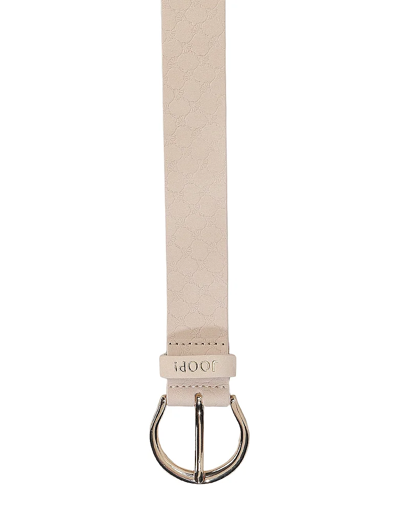 JOOP Ceinture en cuir beige | 80