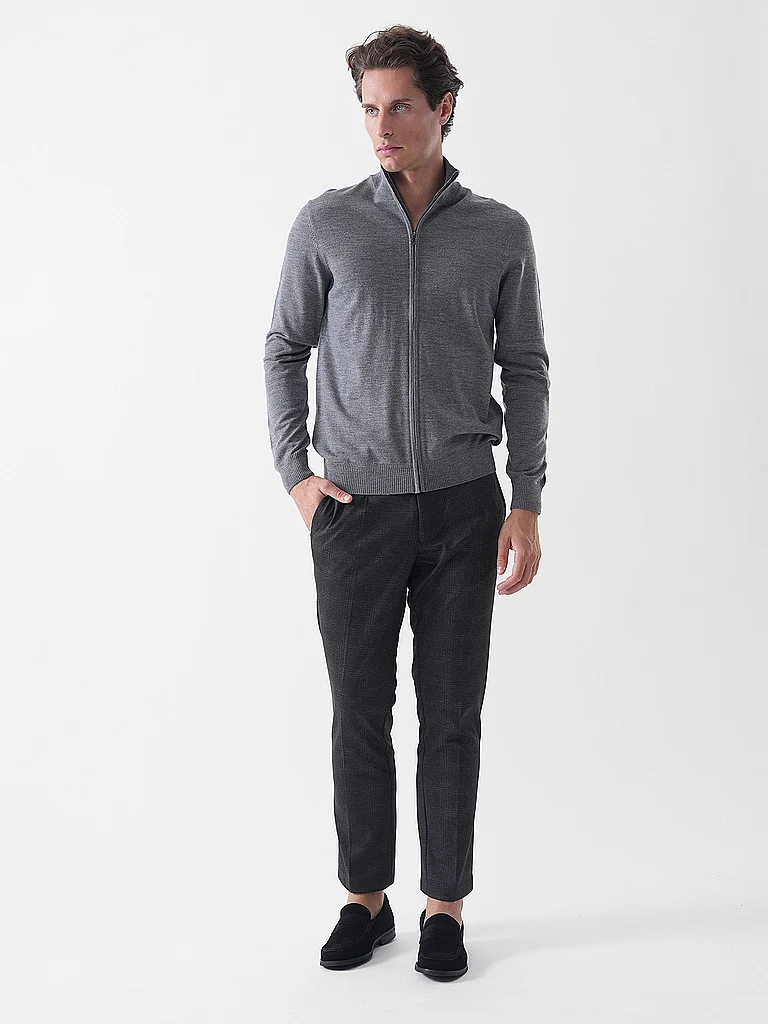 JOOP Strickjacke DAVIS grau | XXL