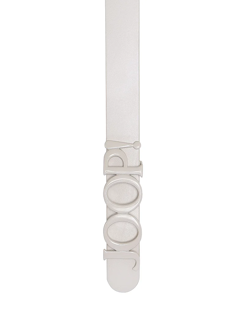 JOOP Ceinture en cuir crème | 100