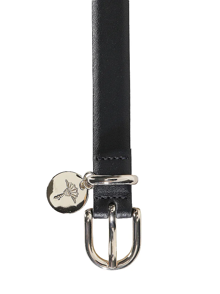 JOOP Ceinture en cuir bleu marine | 100