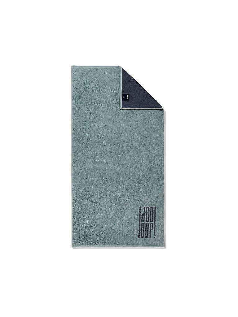 JOOP Handtuch 50x100cm BARS DOUBLEFACE Aqua mint