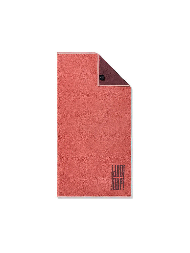 JOOP Handtuch 50x100cm BARS DOUBLEFACE Siena rot