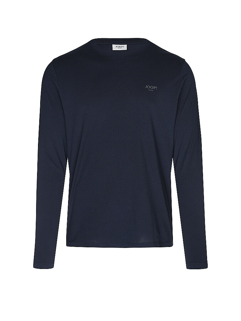 Joop! Herren Rundhals Langarm-Shirt ALPHIS -Regular Fit S-3XL Weiss Blau Schwarz, Größe:XL, Farbe:Dark Blue 405