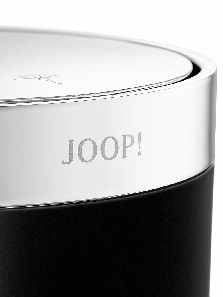 JOOP | Badeimer Chromeline Black 26cm | silber