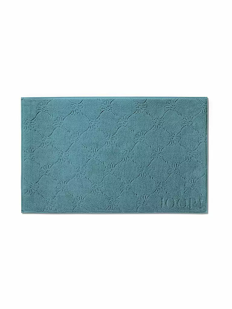 JOOP | Badematte "Cornflower Uni" 50x80cm (Salbei) | petrol