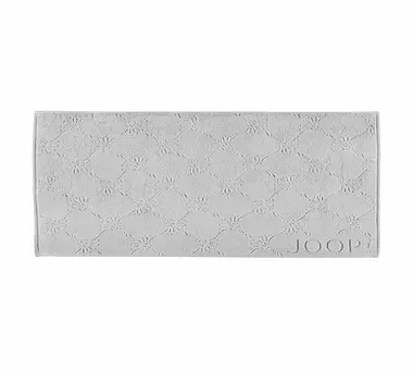 JOOP Badematte "Cornflower Uni 50x80cm Platin