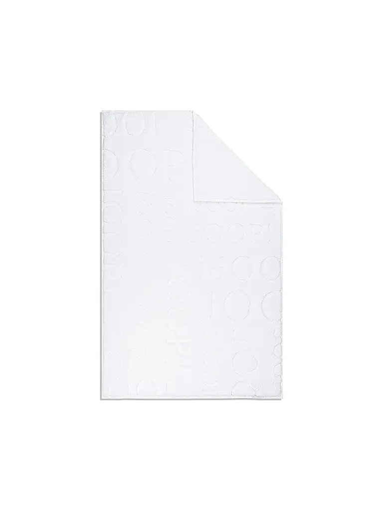 JOOP | Badematte 50x80cm STUDIO REPEAT Weiss | weiss
