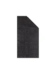JOOP | Duschtuch 80x150cm STUDIO REPEAT Beige | schwarz
