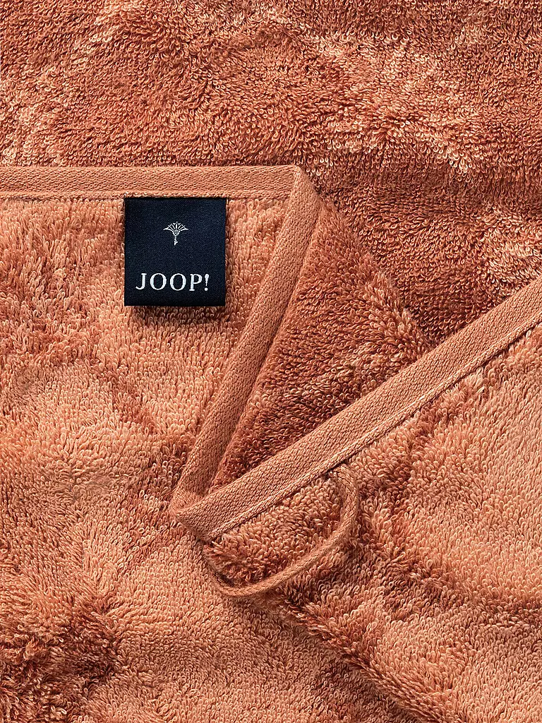 JOOP | Duschtuch CLASSIC CORNFLOWER 80x150cm Kupfer | orange