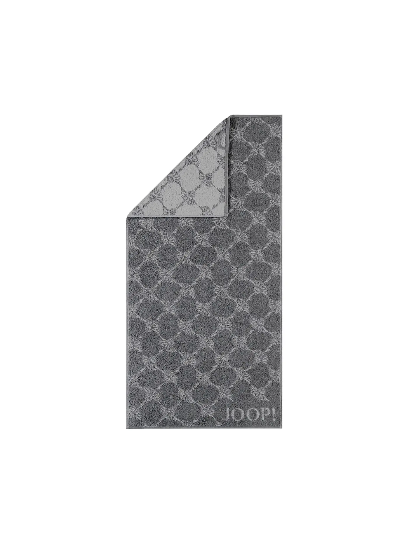 JOOP | Handtuch "Cornflower" 80x150cm (schwarz) | grau