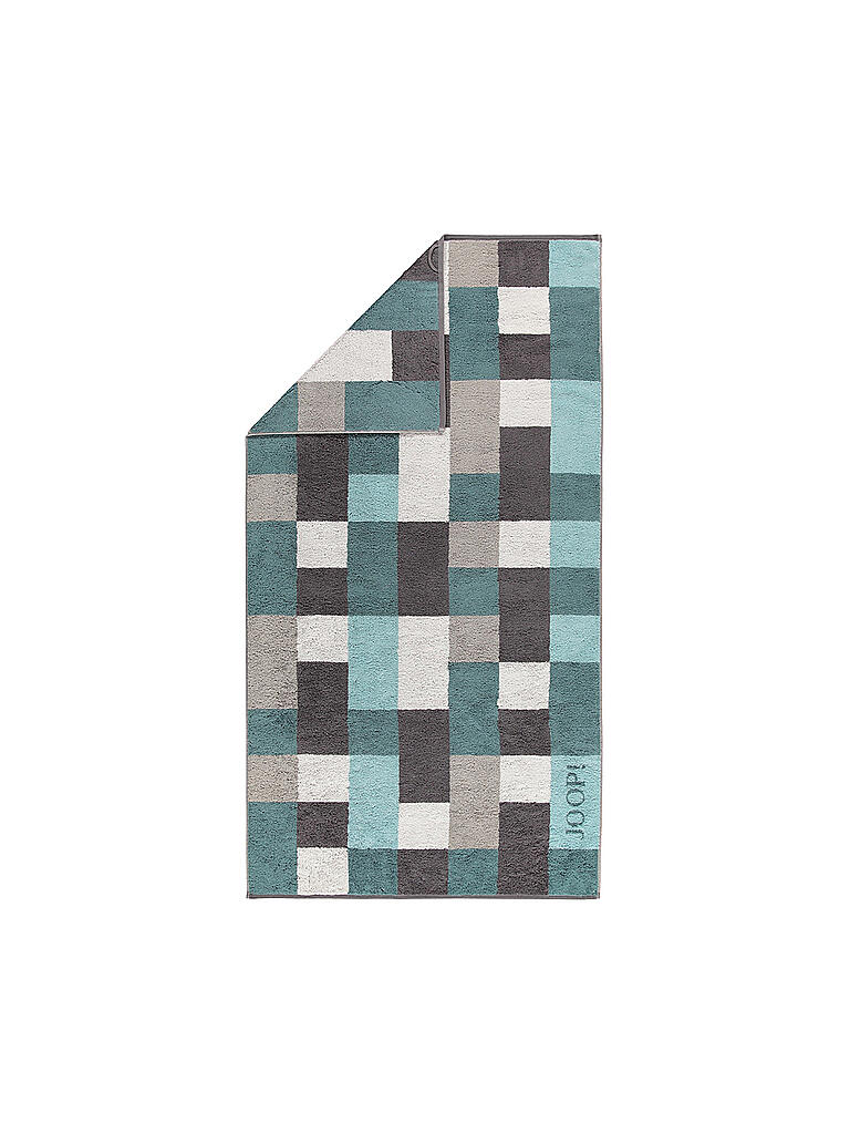 JOOP | Duschtuch Infinity Mosaic 80x150cm Graphit | grau