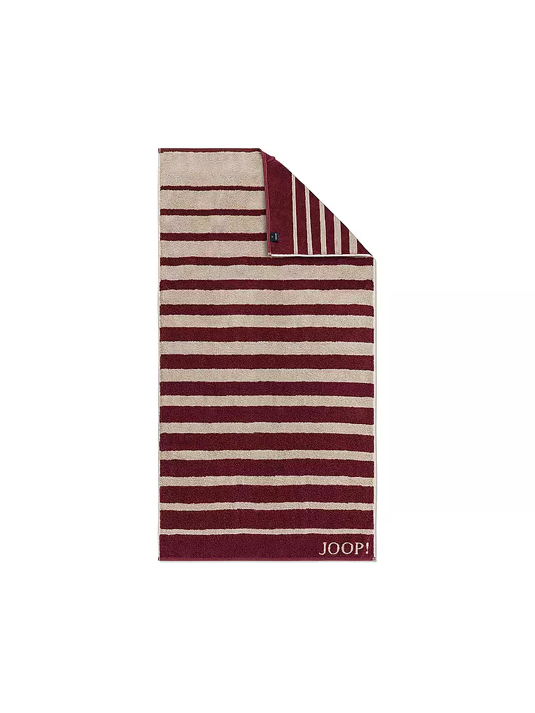 JOOP | Duschtuch SELECT SHADE 80x150cm Rouge | dunkelrot