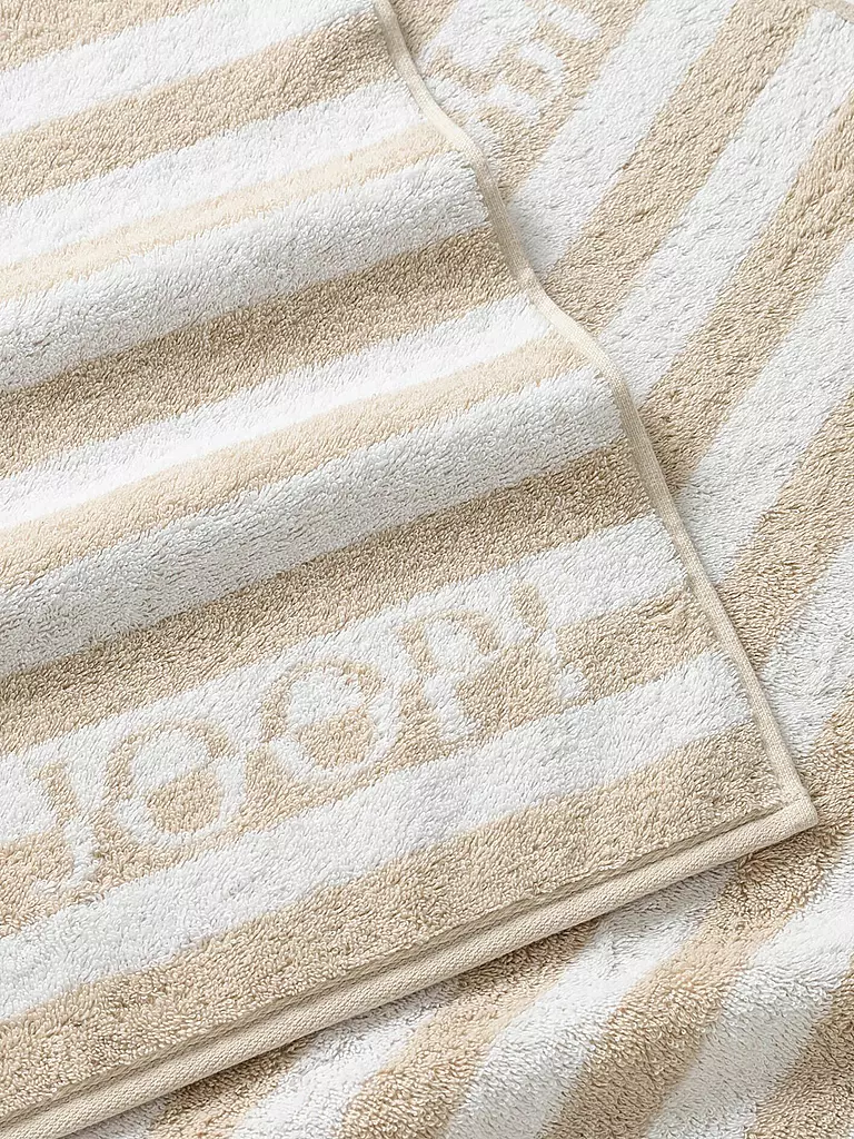 JOOP | Duschtuch SPLIT STRIPES 80x150cm Natur | creme