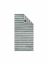 JOOP | Duschtuch SPLIT STRIPES 80x150cm Stein | hellgrün