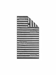JOOP | Duschtuch SPLIT STRIPES 80x150cm Stein | grau