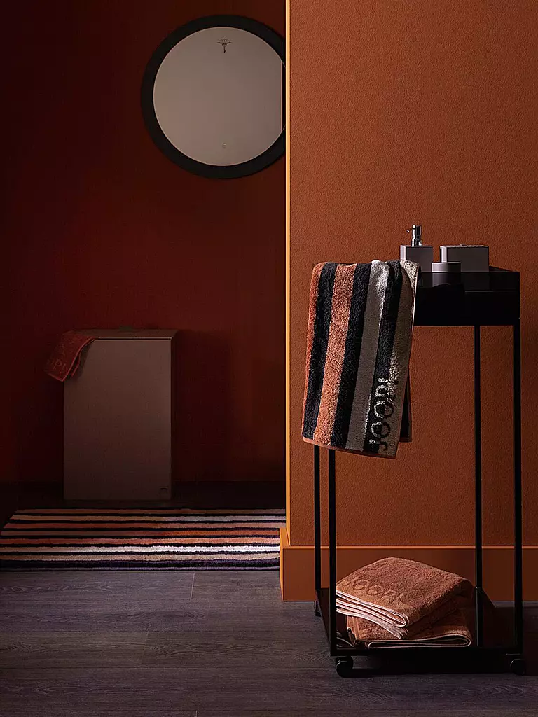 JOOP | Duschtuchschuh 80x150cm Kupfer | orange