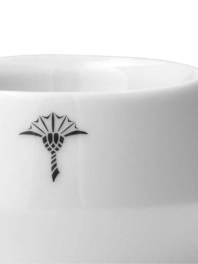 JOOP | Eierbecher 2er Set 3,7x6,1cm Single Cornflower Weiss | weiss