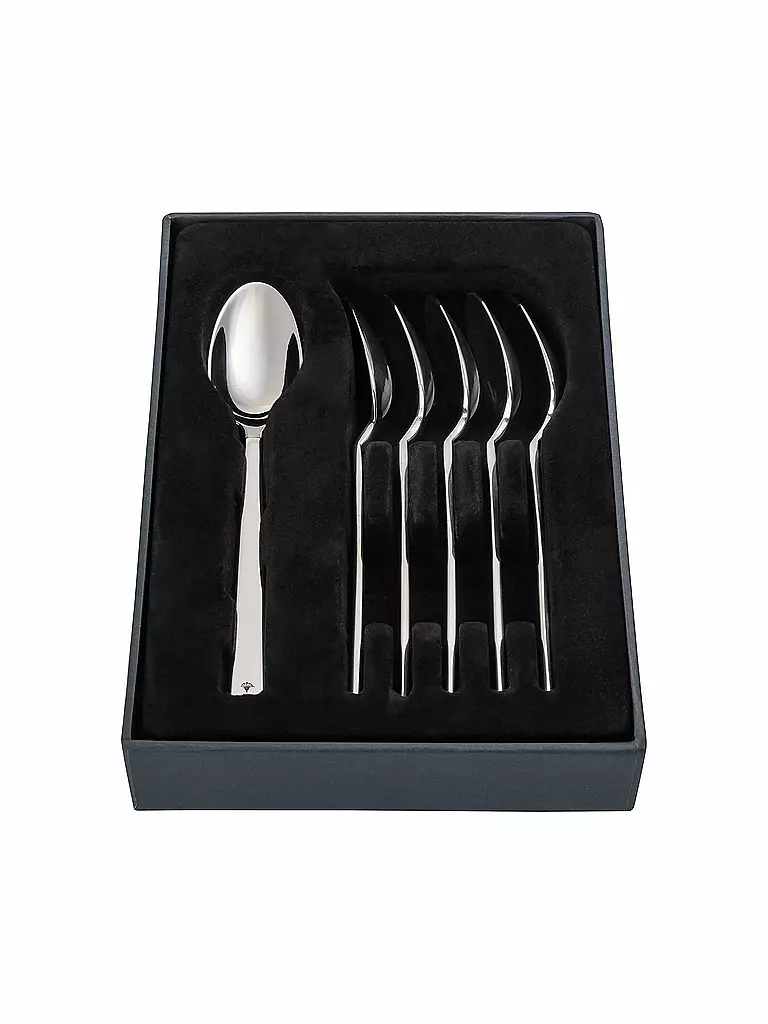 JOOP | Espressolöffel Set 6tlg glänzend | silber