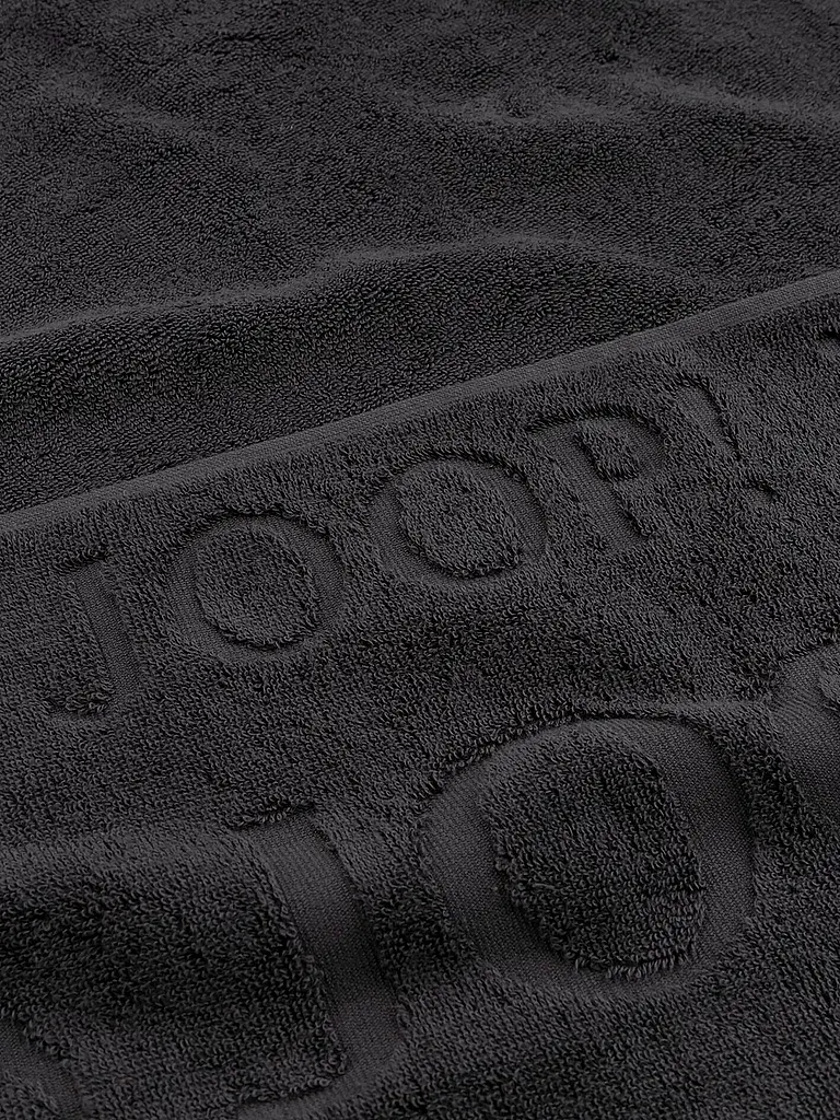 JOOP | Gästetuch 30x50cm STUDIO REPEAT Basalt | schwarz