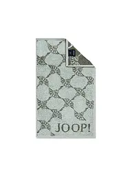 JOOP | Gästetuch Cornflower 30x50cm Graphit | hellgrün