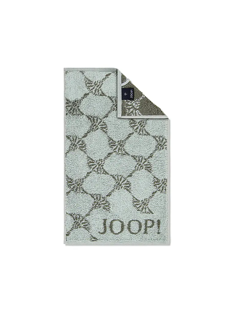 JOOP | Gästetuch Classic Cornflower 30x50cm Salbei | hellgrün