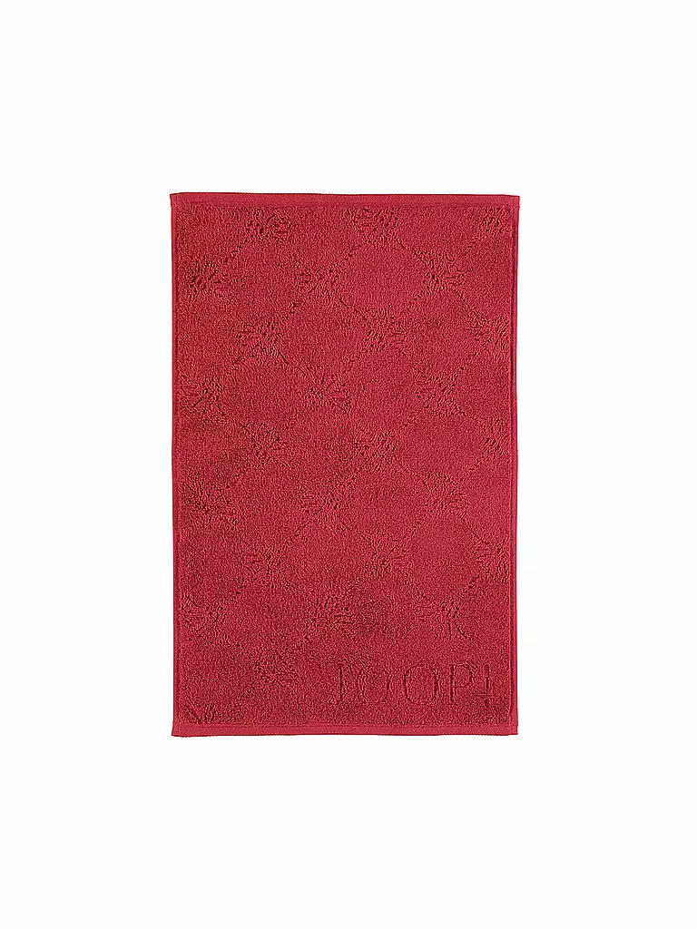 JOOP | Gästetuch Cornflower 30x50cm Granat | rot