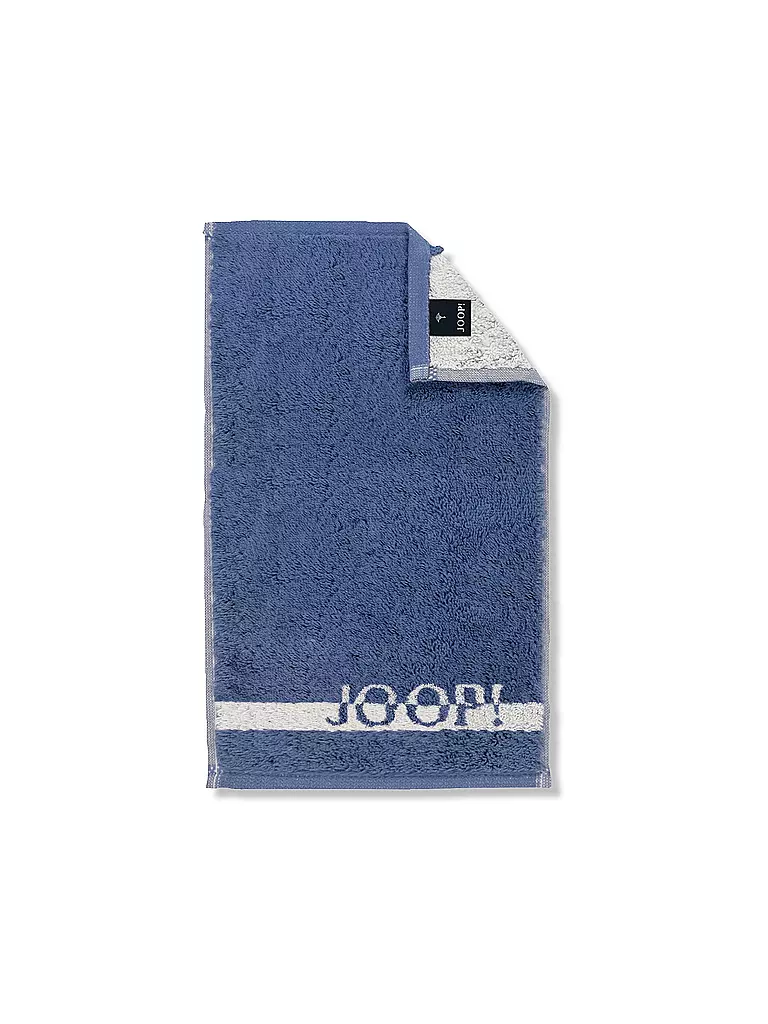 JOOP | Gästetuch SPLIT DOUBLEFACE 30x50cm Ocean | dunkelblau