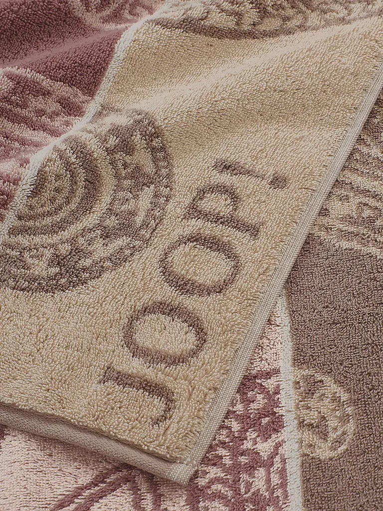JOOP | Handtuch 50x100cm CONTOUR PAISLEY Mauve | Beere