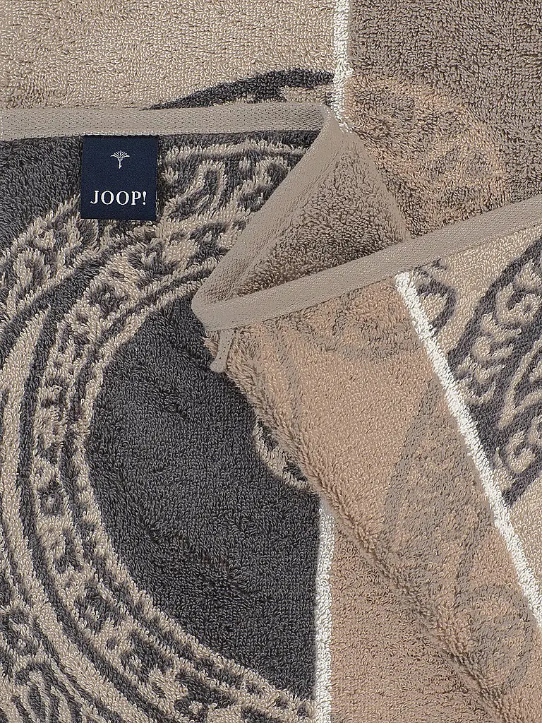 JOOP | Handtuch 50x100cm CONTOUR PAISLEY Taupe | Camel