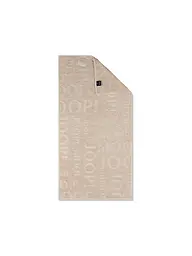 JOOP | Handtuch 50x100cm STUDIO REPEAT Marine | beige