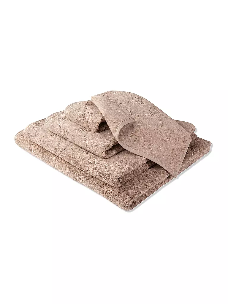 JOOP | Handtuch CORNFLOWER 50x100cm Sand | silber