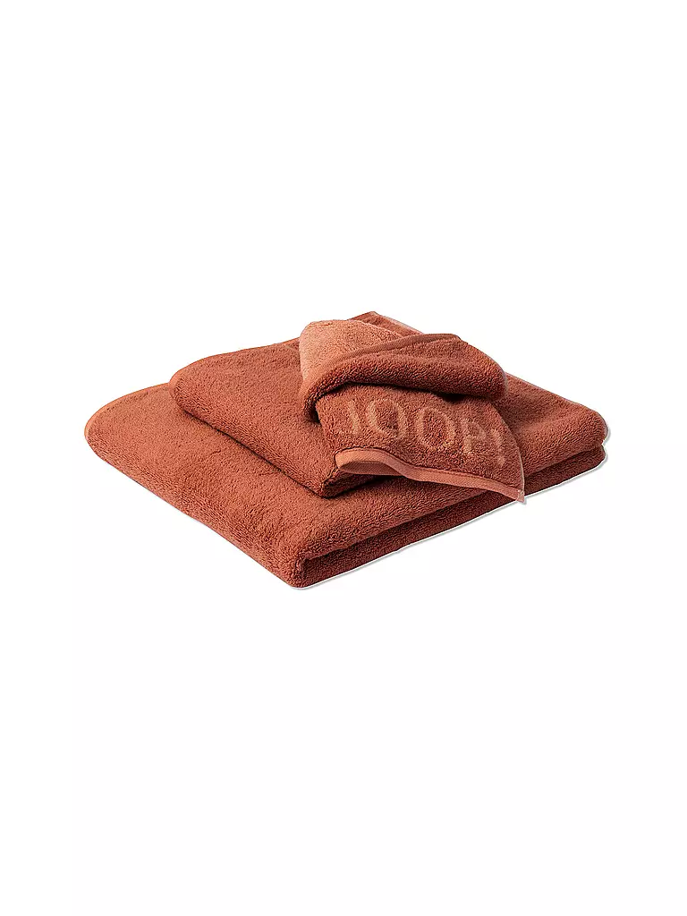 JOOP | Handtuch Doubleface 50x100cm Kupfer | orange