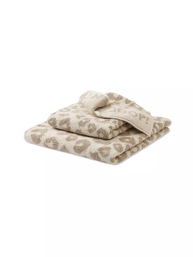 JOOP | Handtuch LEO 50x100cm Creme | grau