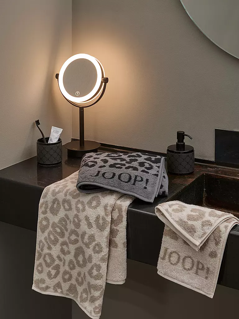 JOOP | Handtuch LEO 50x100cm Creme | grau