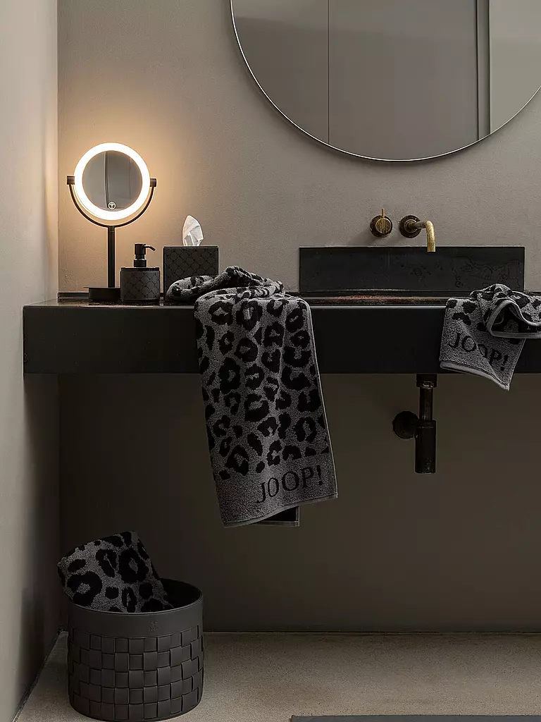 JOOP | Handtuch LEO 50x100cm Graphit | creme