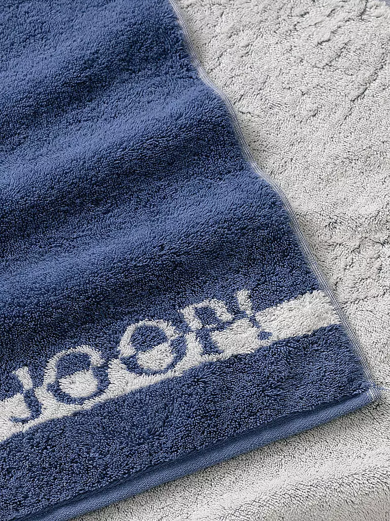 JOOP | Handtuch SPLIT DOUBLEFACE 50x100cm Ocean | dunkelblau