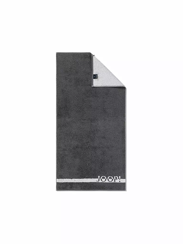 JOOP | Handtuch SPLIT DOUBLEFACE 50x100cm Stein | grau