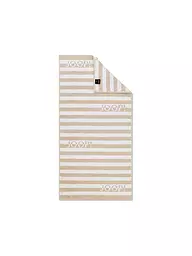 JOOP | Handtuch SPLIT STRIPES 50x100cm Ocean | creme