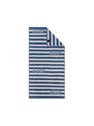 JOOP | Handtuch SPLIT STRIPES 50x100cm Ocean | dunkelblau
