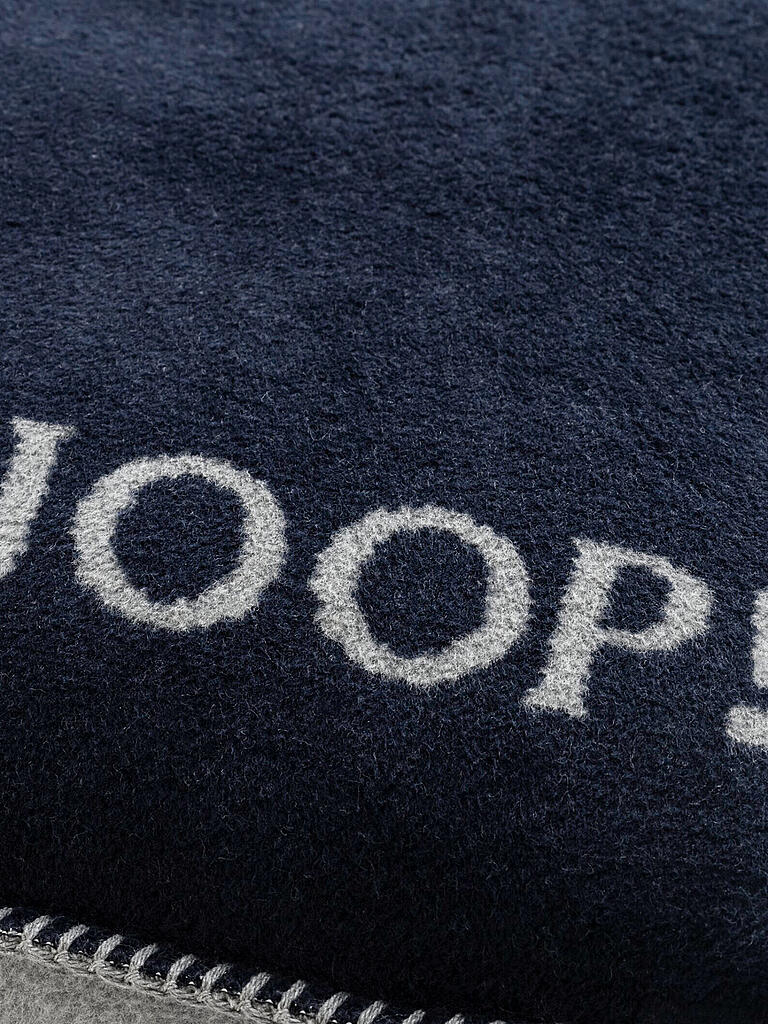 JOOP | Kissenhülle 50x50cm Navy/Silber | dunkelblau