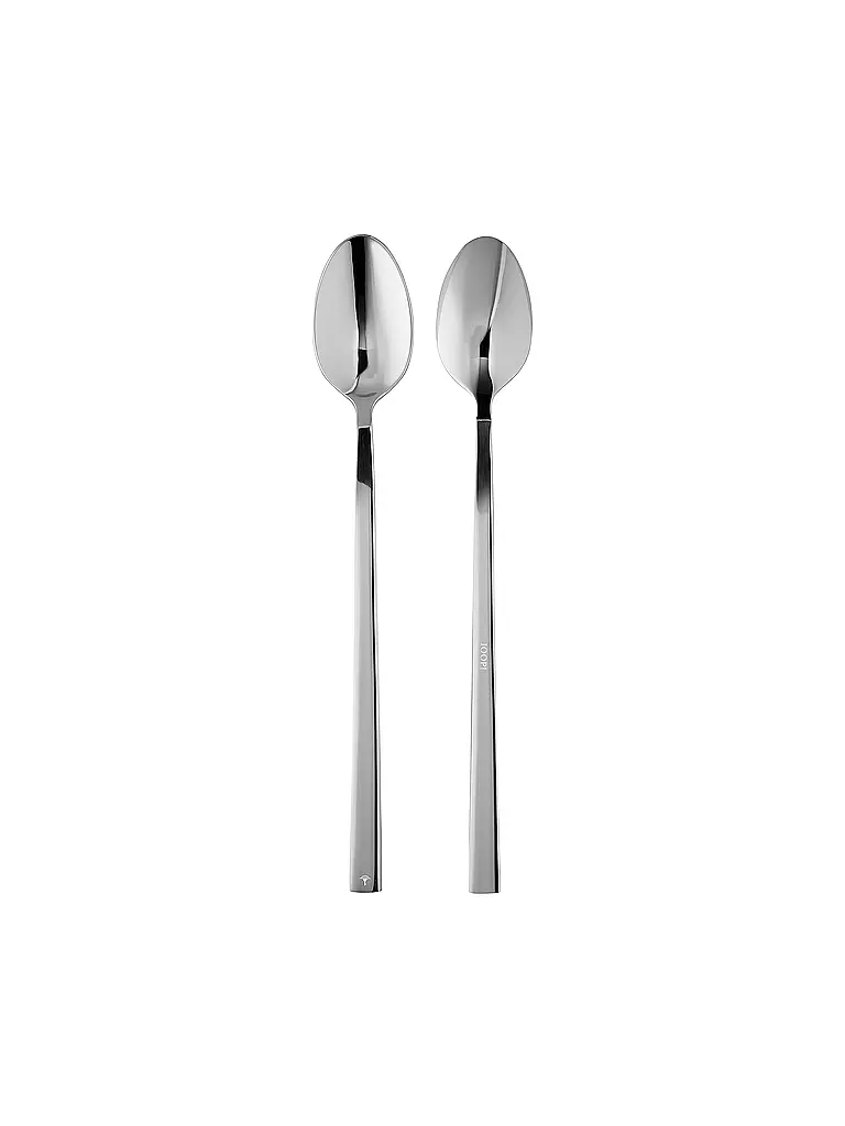 JOOP | Latte Macchiato Löffel Set 4tlg glänzend | silber