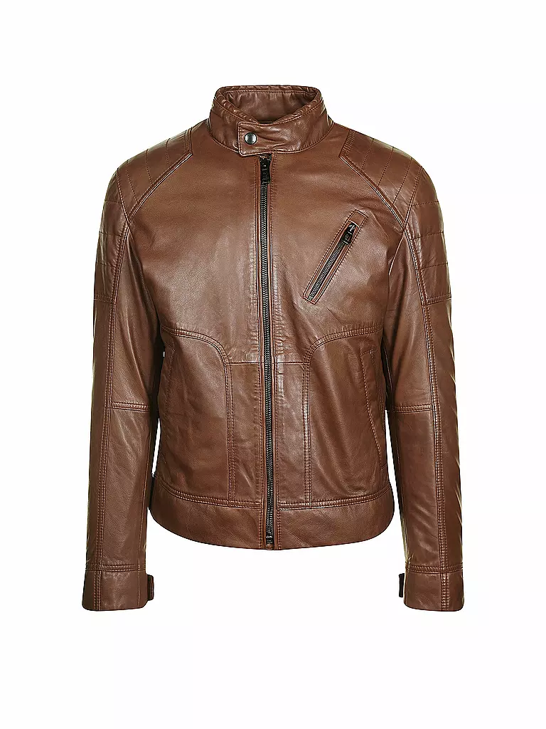 Joop Lederjacke Herren JOOP Lederjacke CLEARY Schwarz