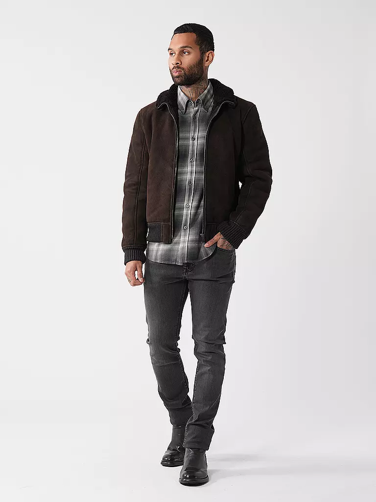 JOOP | Lederjacke RAZOR | braun