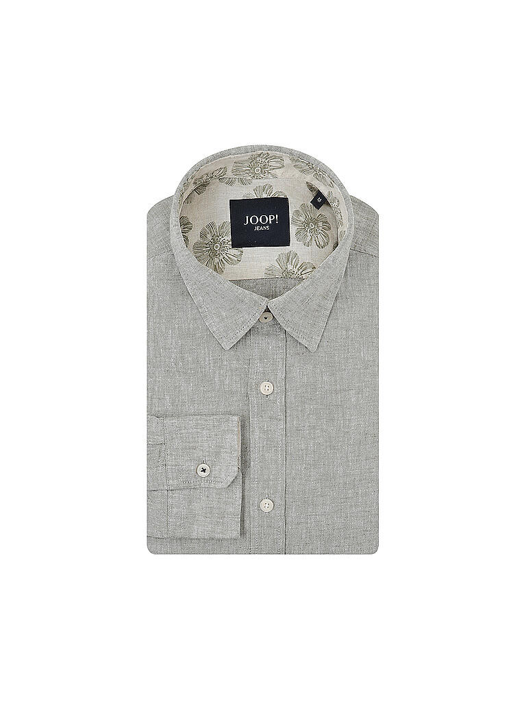 JOOP | Leinenhemd Regular Fit HANSON | grün