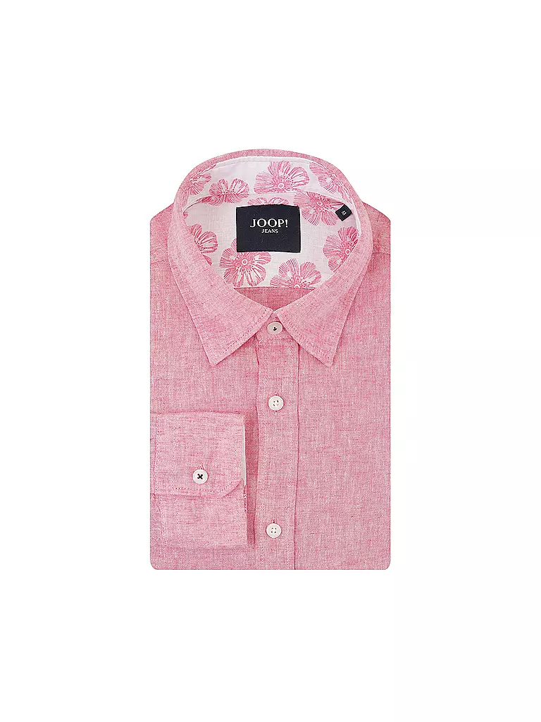 JOOP | Leinenhemd Regular Fit HANSON | rosa