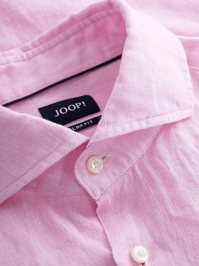 JOOP | Leinenhemd Slim Fit PAI | rosa