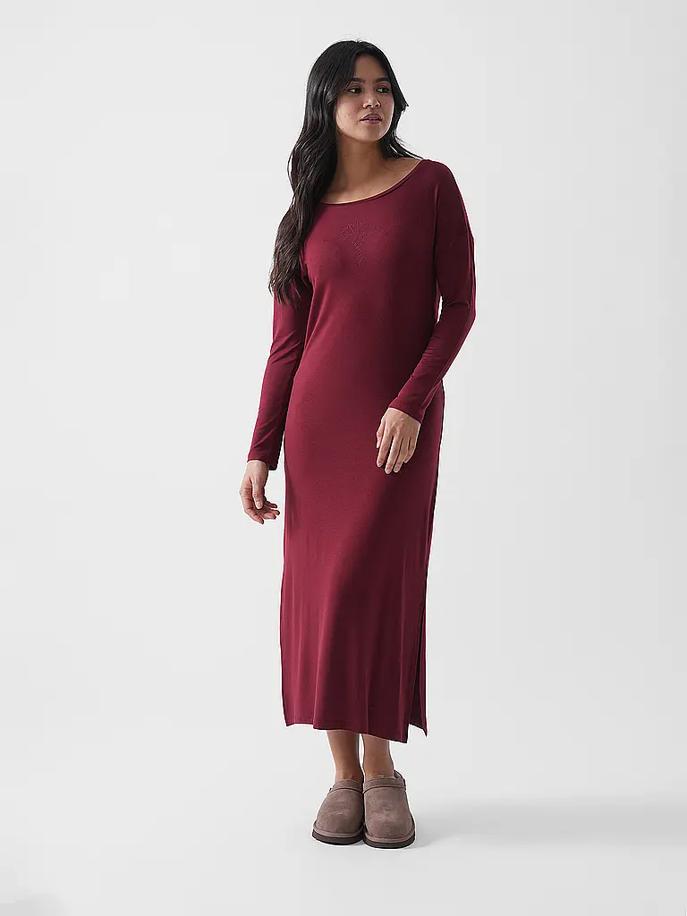 JOOP | Nachthemd - Sleepshirt  | dunkelrot