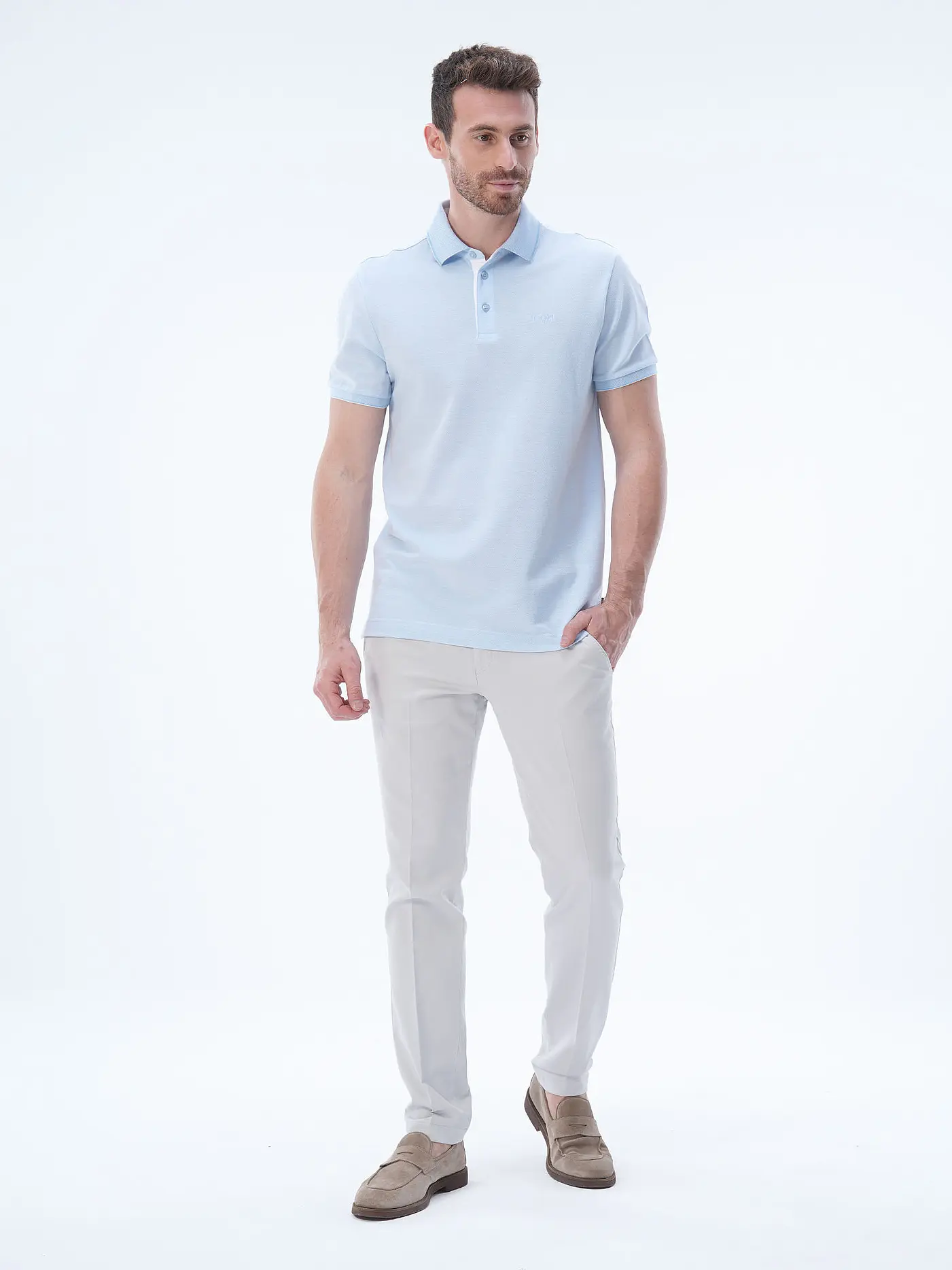 JOOP | Poloshirt PERCY  | hellblau