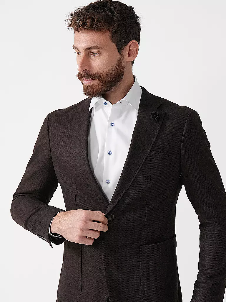 JOOP | Sakko Slim Fit HOVEREST | braun