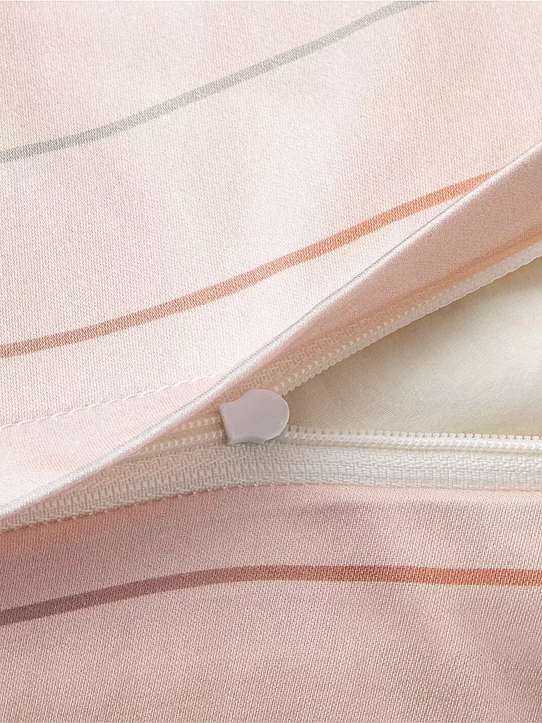 JOOP | Satin Bettwäsche 140x200cm MOVE Blush | rosa